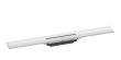 Hansgrohe RainDrain Flex afl�b (kan afkortes) t/bagv�g - 70 - Mat hvid