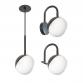 Dansani Bright lampe (3-i-1) LED �120mm - Mat sort