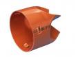 Wavin 60/50 mm PVC-dr�nslutmuffe
