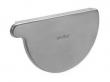 VMZINC endebund til halvrund tagrende - 250 mm - h�jre