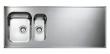 Intra AG14-KV st�lbordplade k�kkenvask - Vendbar - Dobbelt - 140 cm