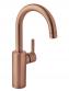 Damixa Silhouet h�ndvaskarmatur m/C-tud - B�rstet kobber