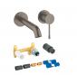 Grohe Essence New komplet armatur til indbygning i v�g - B�rstet hard graphite