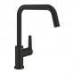 Grohe Start k�kkenarmatur m/svingtud - Mat sort