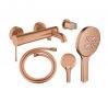 Grohe Essence New komplet badekararmatur m/SmartActive - B�rstet warm sunset