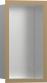 Hansgrohe XtraStoris indbygget hylde med designramme 300x150 - B�rstet bronze/B�rstet rustfrit st�l