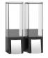 HeFe Clever s�bedispenser II til v�g - Sort