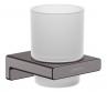 Hansgrohe AddStoris tandglas - B�rstet sort krom