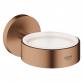 Grohe Essentials holder til glas, s�besk�l eller dispenser - B�rstet warm sunset