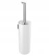 Pressalit Style toiletb�rste t/v�g eller gulv - Krom/Hvid