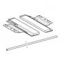 If� Sense Art push-open skinnes�t til skuffe - 900 mm