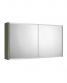 Gustavsberg Graphic 100 spejlskab - Gr�n mat
