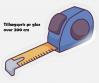 Till�gspris pr. glas over angivet maks. m�l