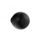Beslagsboden B406 m�belknop i tr� - Sort ask