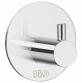 Beslagsboden selvkl�bende h�ndkl�dekrog m/tap - Rund - Krom