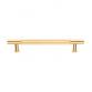 Beslagsboden B6361 m�belgreb m/crystal cut - B�rstet messing