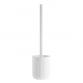 Beslagsboden Wave toiletb�rste t/gulv - Mat hvid