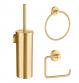 Smedbo Home tilbeh�rspakke til bad 2 - B�rstet messing