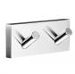 Smedbo House dobbelt h�ndkl�dekrog - Krom
