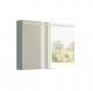 Dansani Mido+ Top spejlskab 100 - Mat lysebl�
