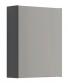 Dansani Mido+ Select 50 spejlskab - Gr� mat