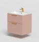 Str�mberg Altus 60 vaskeskab - Rosa