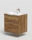Str�mberg Altus 60 vaskeskab - Tobacco