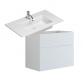 Dansani Luna Urban 80 m�bels�t m/Minore vask og skuffer - H�j - Hvid mat