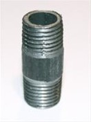 Sort nippelrør 1/4