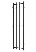 Hafa Grace h�ndkl�det�rrer - 34x140 cm - Mat Sort