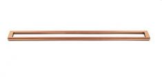 Rest - Unidrain Highline Ramme 700 mm h 10 mm B�rstet kobber