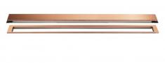 Unidrain afl�b 900 mm/10 mm ramme - B�rstet kobber