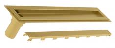Blucher Waterline 800 mm afl�b m/Copenhagen Line rist - B�rstet messing