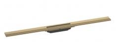 Hansgrohe RainDrain Flex 900mm afl�b til fri placering - B�rstet bronze