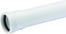 Afl�bsr�r 50mm hvid - 25cm