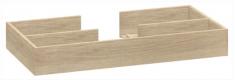Dansani skuffeindsats m/udskr�ring - 50x25 cm - Egetr�