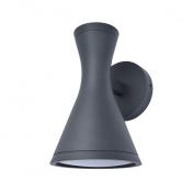 Lutec Architectural Brund udend�rslampe til v�g