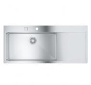 Grohe K1000 k�kkenvask m/afl�bsbakke - Venstre