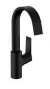 hansgrohe Vivenis 210 h�ndvaskarmatur m/svingtud u/bundventil - Mat sort