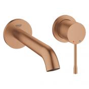 Grohe Essence New armatur til indbygning i v&aelig;g - B&oslash;rstet warm sunset