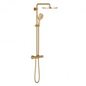 Grohe Euphoria XXL 310 brusesystem m/SmartActive - B�rstet cool sunrise