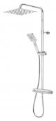 Gustavsberg Nautic square bruses�t krom