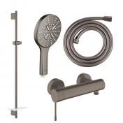 Grohe Rainshower SmartActive komplet brusesystem - 900 mm - B�rstet hard graphite