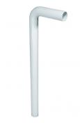 Afl�bsr�r vinkel 32 mm. 220x680mm - hvid