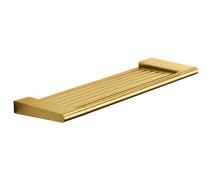 Pressalit Style hylde til bad - 39 cm - B�rstet messing