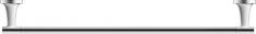 Duravit Starck T h�ndkl�destang - 61 cm - Krom
