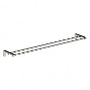 Damixa Zen dobbelt h�ndkl�destang 800 mm - B�rstet grafitgr�