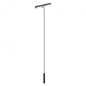 Damixa Zen lang bruseskraber m/holder - Steel