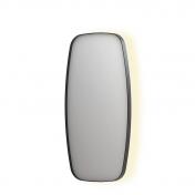 Sanibell Ink SP30 superellipse spejl m/backlight, varme og sensor 40 x 80 cm - B�rstet gunmetal