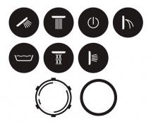 hansgrohe Showerselect symbolsæt